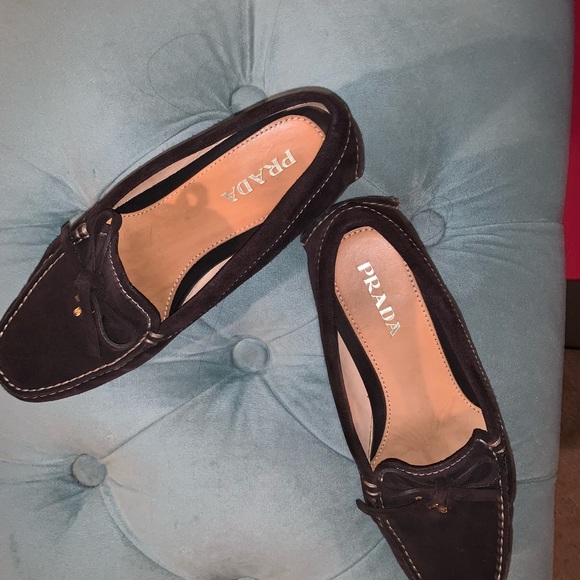 Prada Bow Detail Loafers - Picture 7 of 7